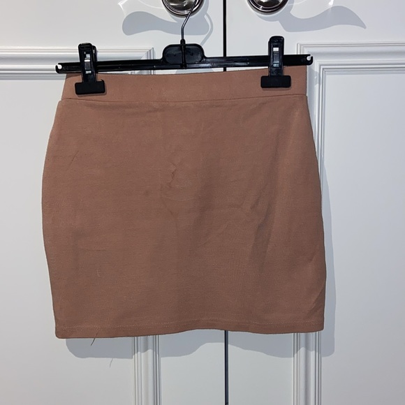 Forever 21 Pink/Beige Mini Skirt - Picture 2 of 2